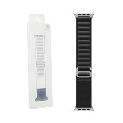 Bracelete de Smartwatch Alpine Loop 42/44/45/49mm Preto Bracelete de Smartwatch Alpine Loop 42/44/45/49mm Preto